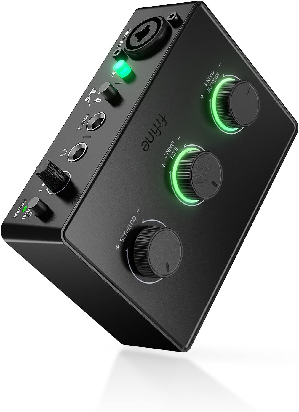 FIFINE SC1  Audio Mixer for Music Recording USB Interface